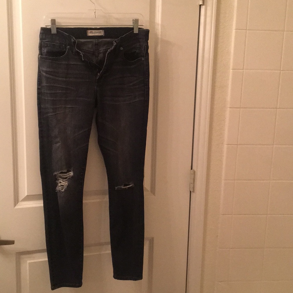 Madewell High Riser Skinny Jeans sz 28/6